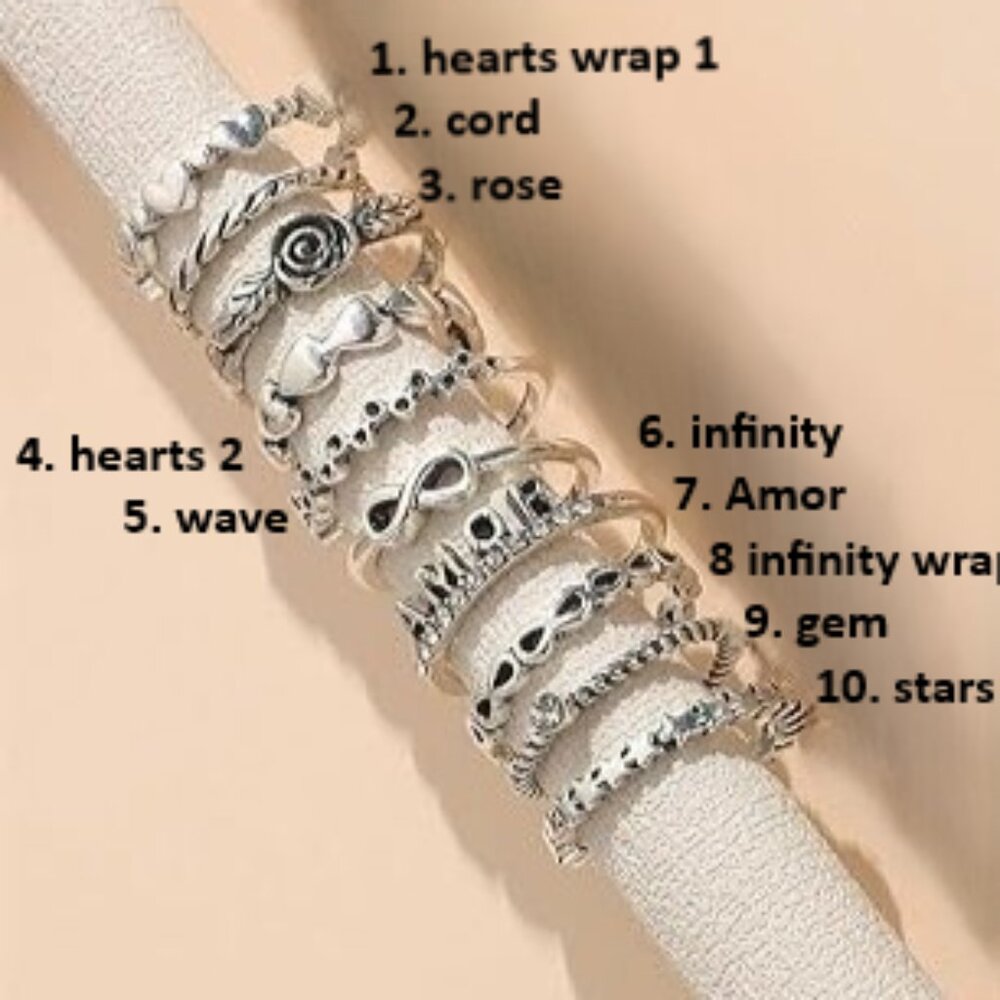 Stackable rings - Choose 1